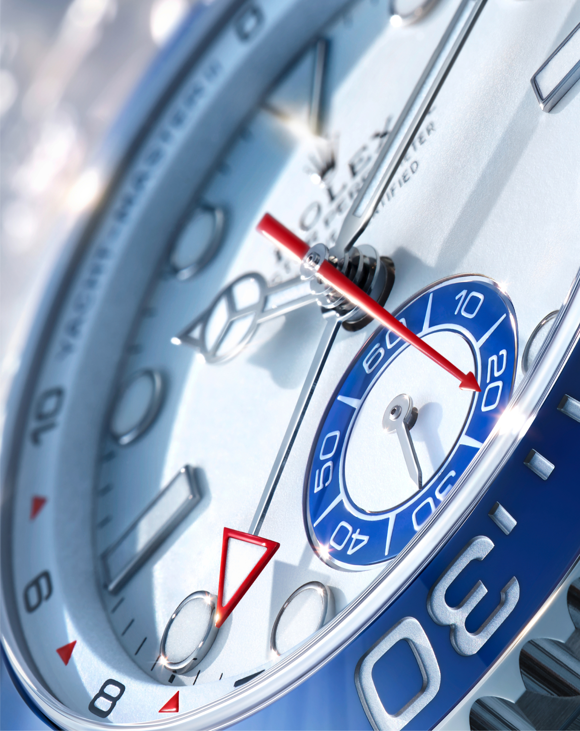 Detalle esfera Yacht-Master II